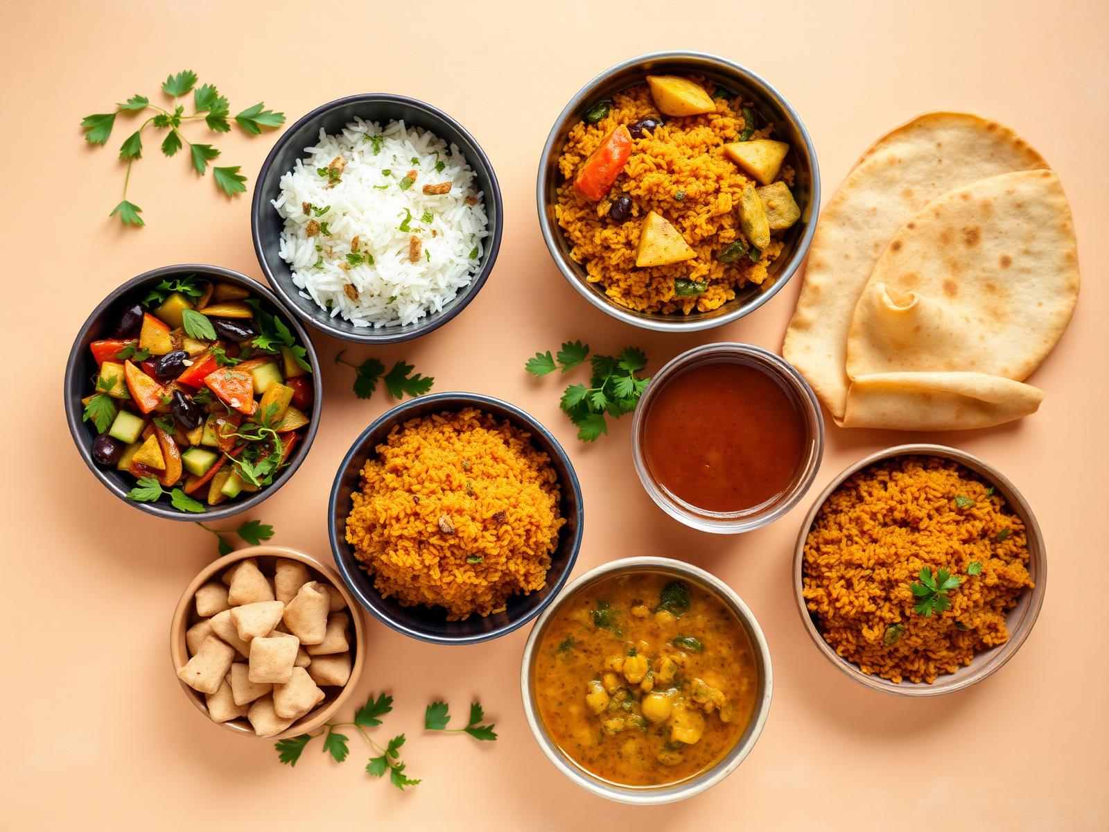Fresh Indian meals ready for delivery